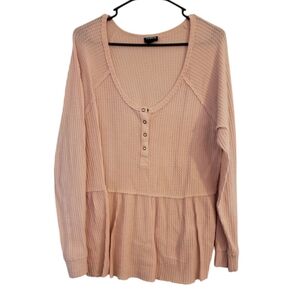 torrid. Peplum henley